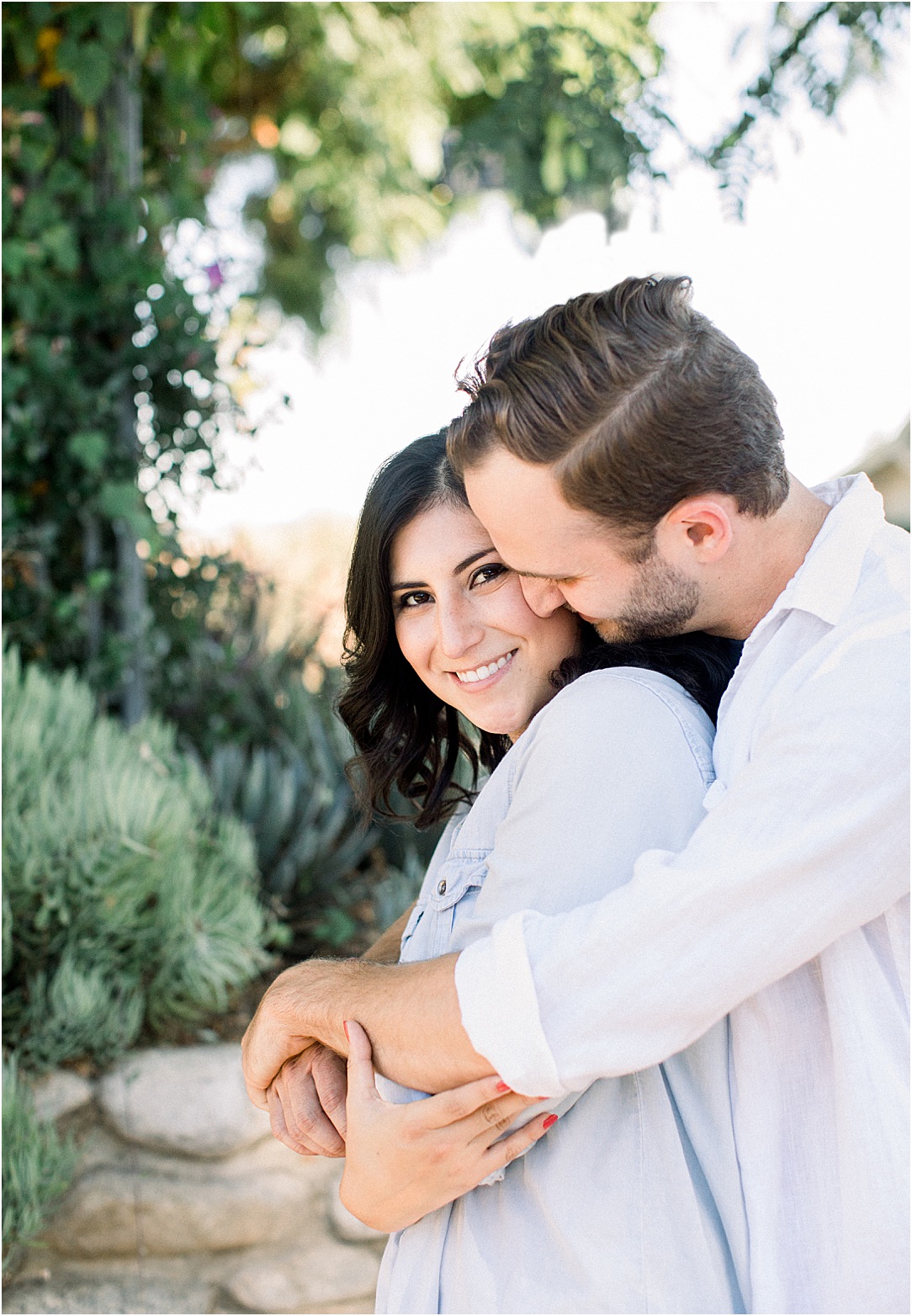 Cozy In Home Los Angeles Engagement Session