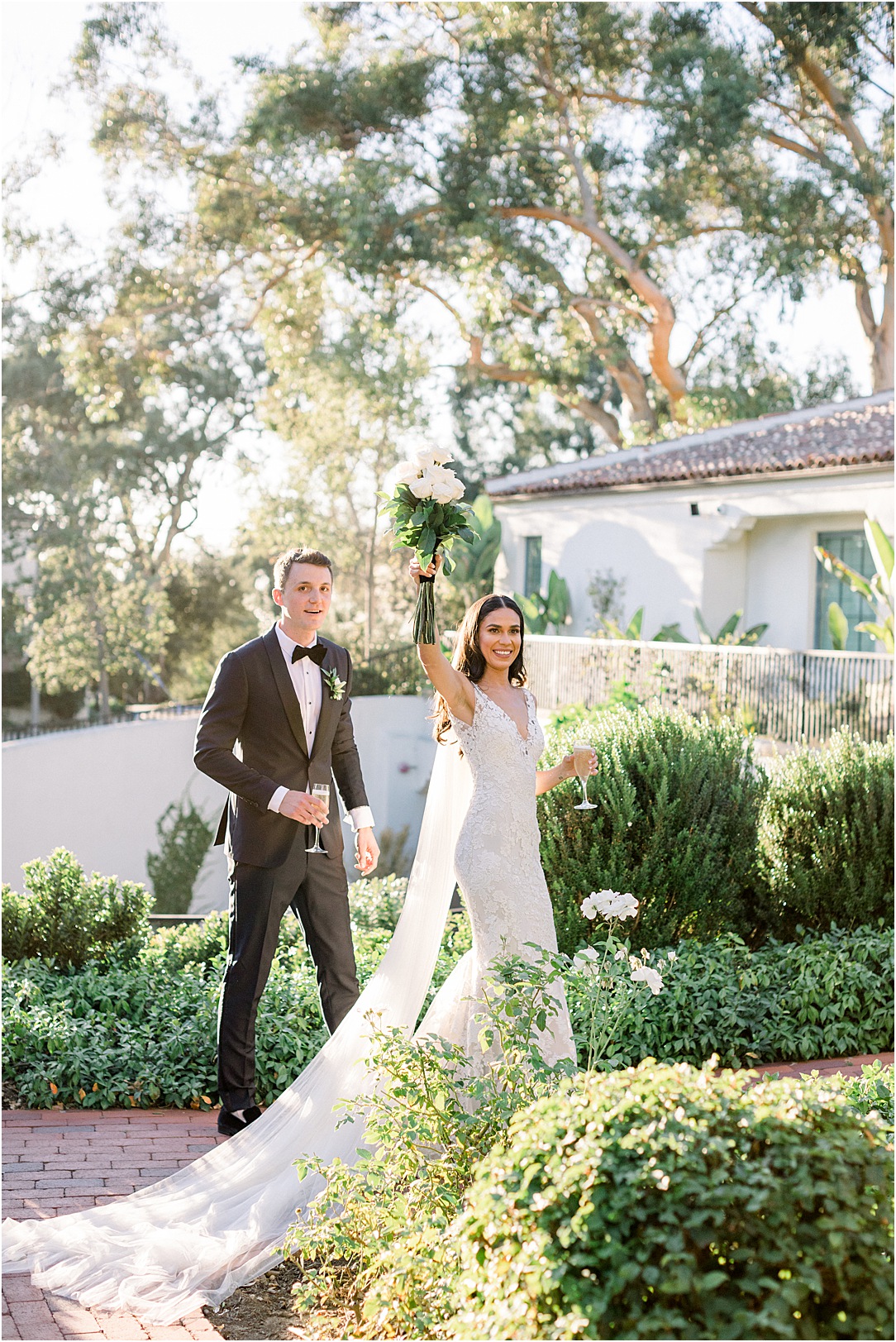 Ceremony Space at Belmond El Encanto Wedding in Santa Barbara, Ca