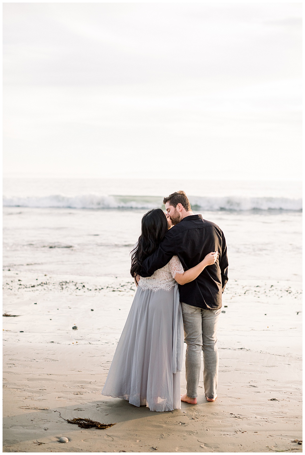 Butterfly Beach Engagement Session in Montecito, Ca