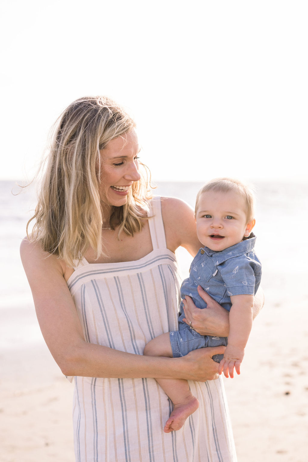 Summer Family Photos at Butterfly Beach, Montecito, CA