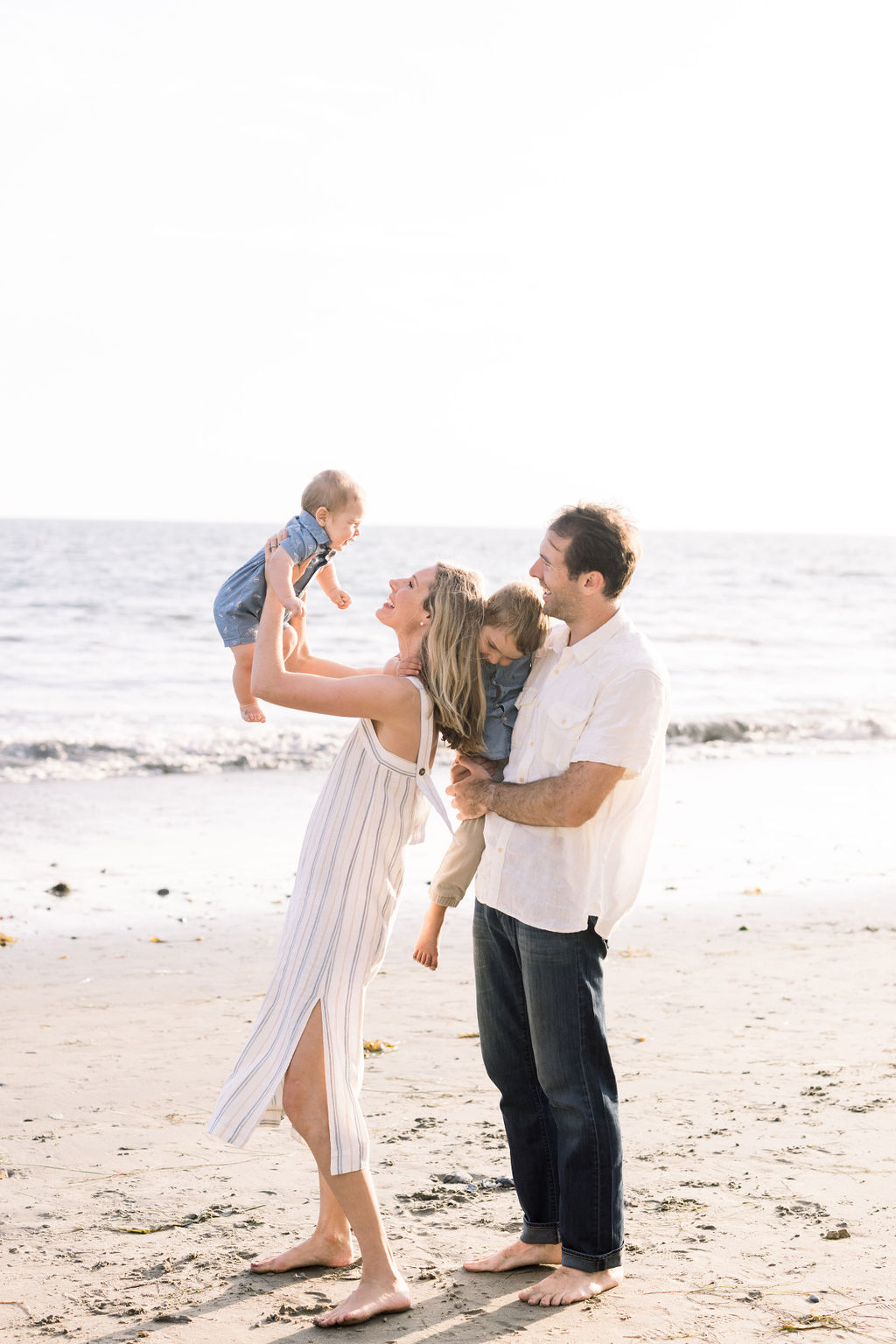 Summer Family Photos at Butterfly Beach, Montecito, CA