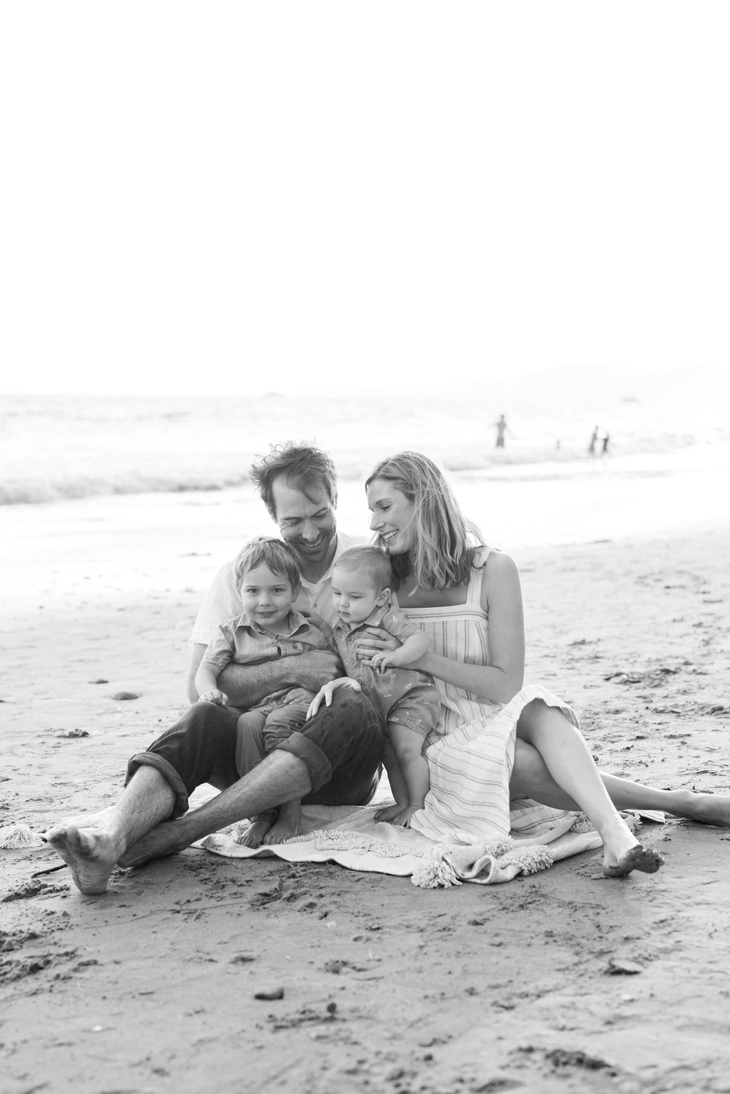 Summer Family Photos at Butterfly Beach, Montecito, CA