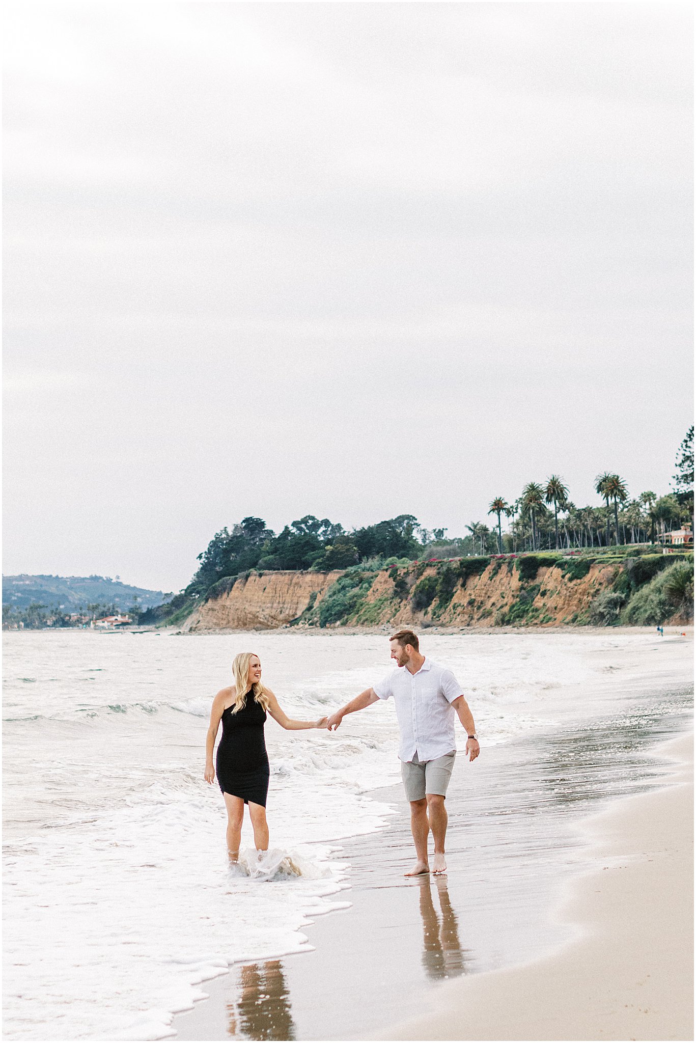 Maternity Session Butterfly Beach in Montecito, Ca