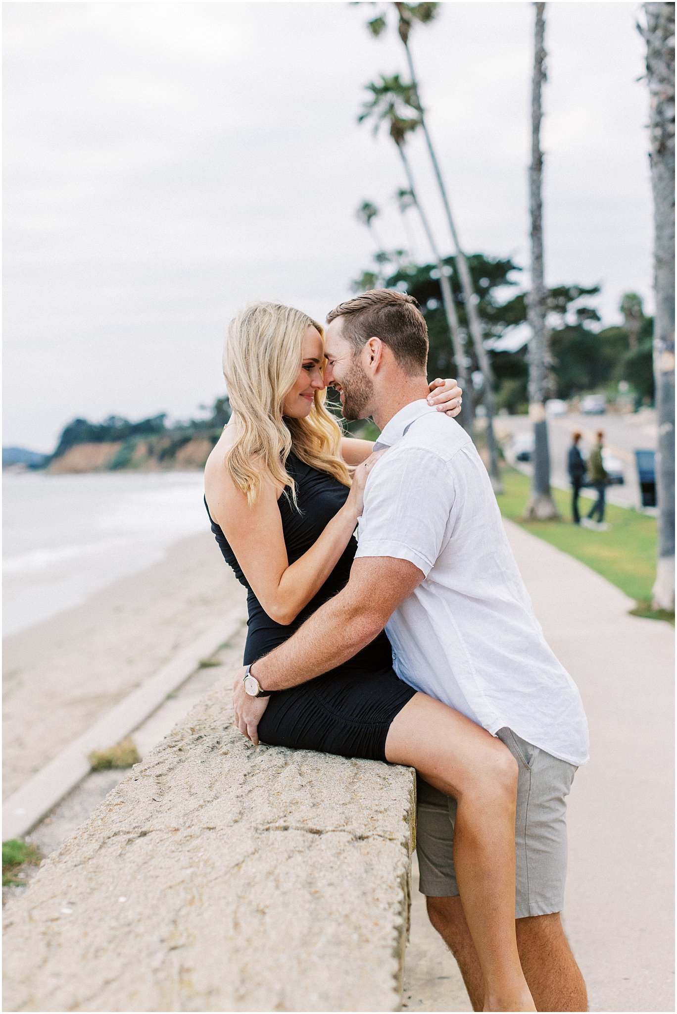Maternity Session Butterfly Beach in Montecito, Ca