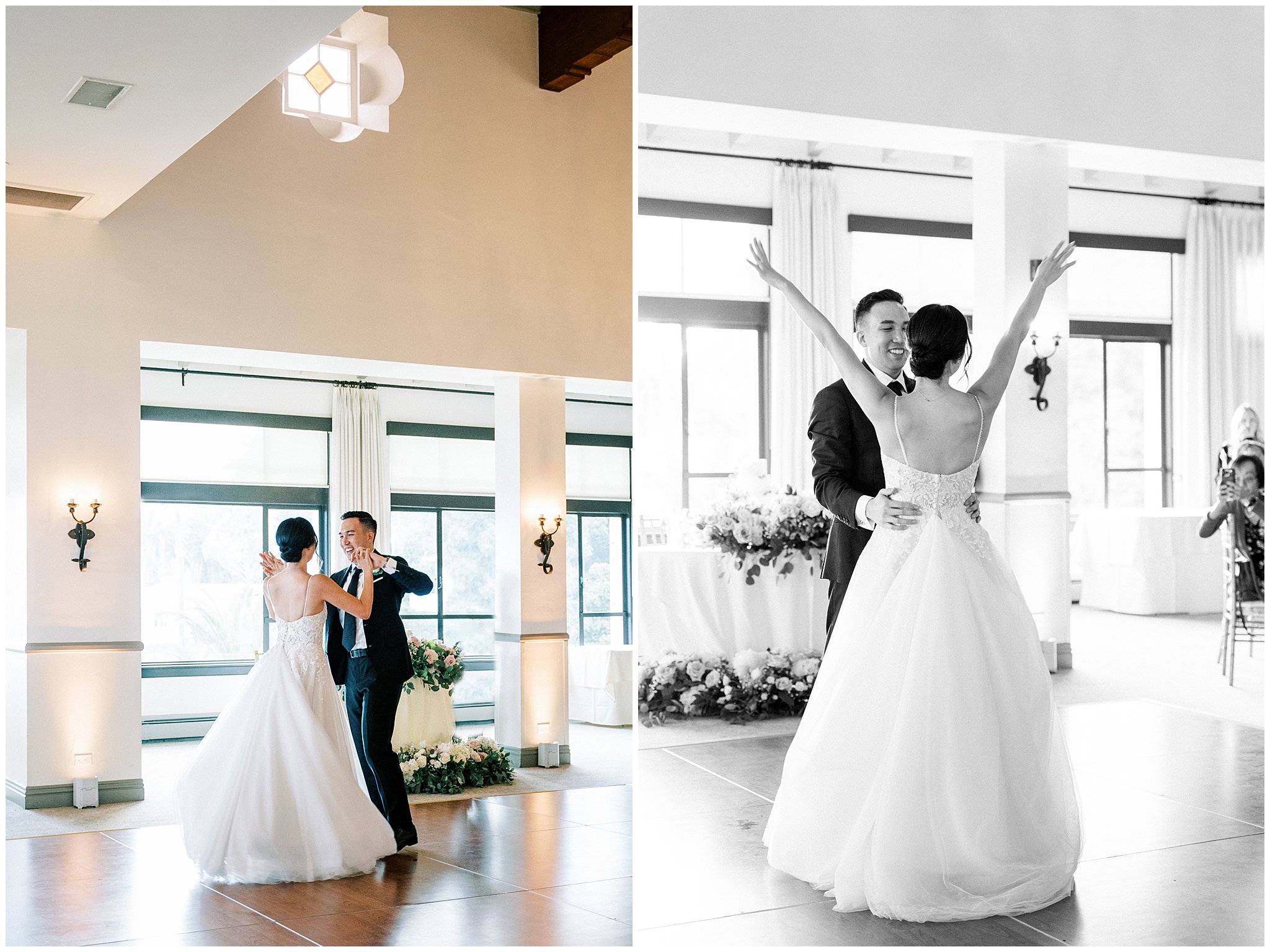 First dance at Bel Air Bay Club in Pacific Palisades, Ca.