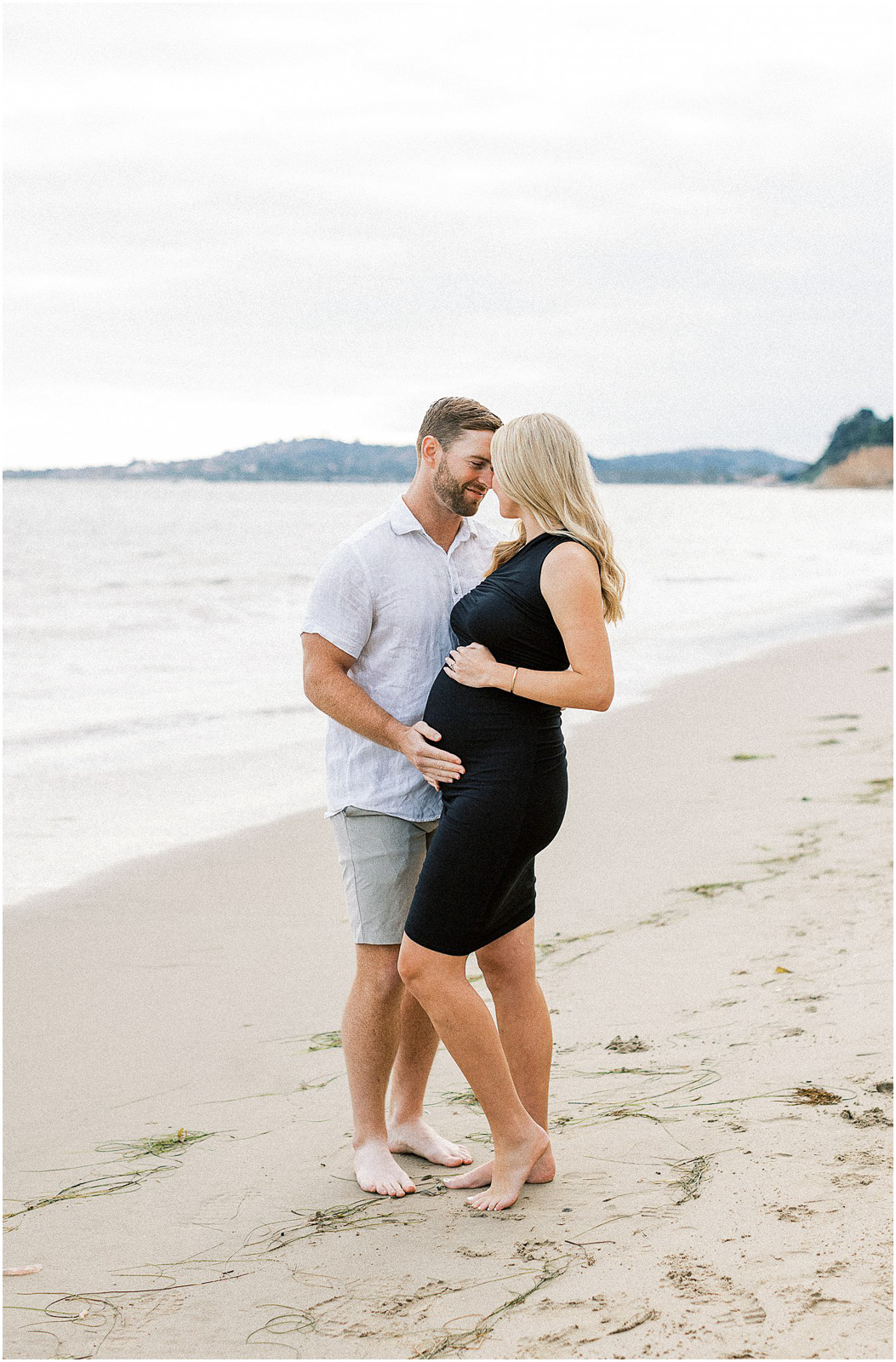 A maternity session at Butterfly Beach.  