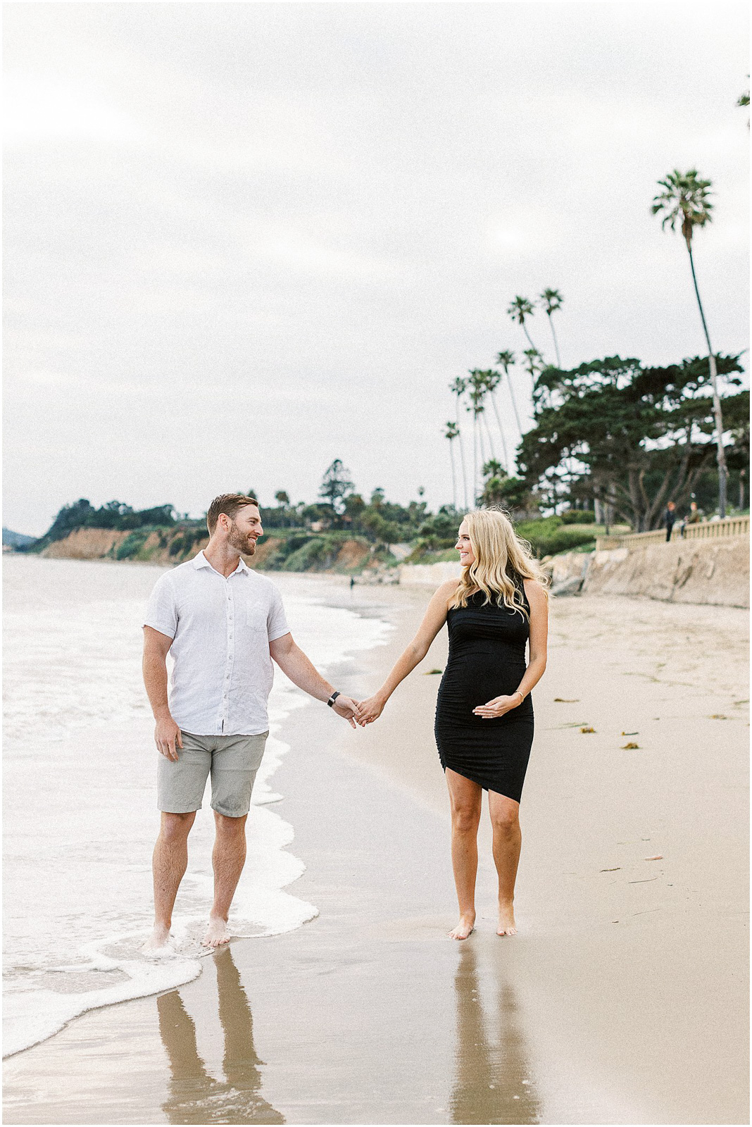 A maternity session at Butterfly Beach.  